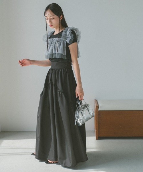最終値下げ❗️styling/フリルチュール2WAYトップス 最終値下げ❗️styling/フリルチュール2WAYトップス - メルカリ
