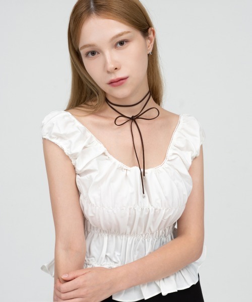 CEMONEMO(セモネモ)の「フェイクスウェード ロング チョーカー(チョーカー・レディース・ブラック・FREE)」の15枚目の写真