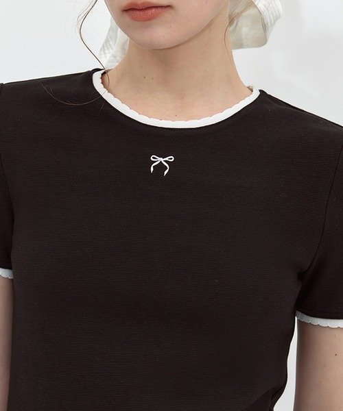 ク*ラ様 CHANEL リボンプリント 半袖Tシャツ ク*ラ様 CHANEL リボンプリント 半袖Tシャツ