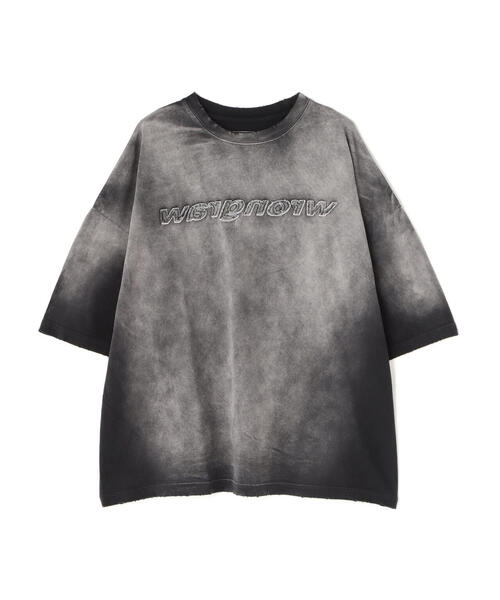 DANKE SCHON(ダンケシェーン)の「DankeSchon/ダンケシェーン/PIGMENT SPRAYING WRONGWAR S(Tシャツ/カットソー・レディース・ブラック/グレー・L/M)」の18枚目の写真