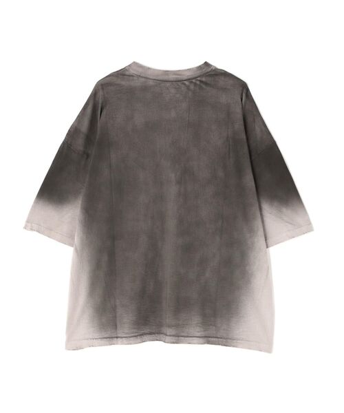 DANKE SCHON(ダンケシェーン)の「DankeSchon/ダンケシェーン/PIGMENT SPRAYING WRONGWAR S(Tシャツ/カットソー・レディース・ブラック/グレー・L/M)」の11枚目の写真