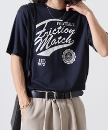 カレッジプリント半袖Tシャツ