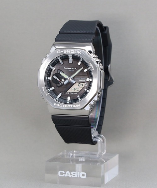 G-SHOCK(ジーショック)の「メタルベゼル / スマートフォンリンク&タフソーラー / GBM-2100-1AJF(アナログ腕時計・メンズ・ブラック×シルバー・FREE)」の21枚目の写真