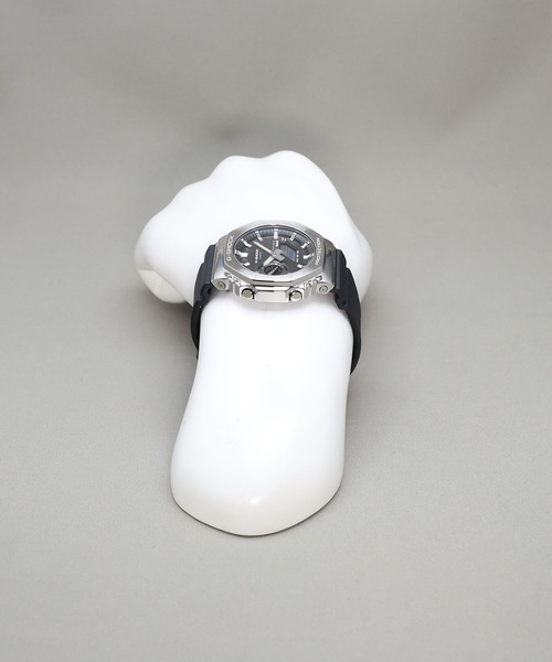 G-SHOCK(ジーショック)の「メタルベゼル / スマートフォンリンク&タフソーラー / GBM-2100-1AJF(アナログ腕時計・メンズ・ブラック×シルバー・FREE)」の13枚目の写真