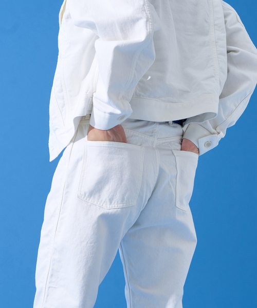 EDIFICE（エディフィス）の「BUREAU (ビューロー) WHITE 5PKT PANTS（デニムパンツ・メンズ・ホワイト・MEDIUM/LARGE）」の3枚目の写真