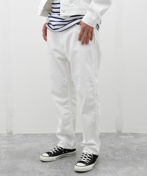 EDIFICE（エディフィス）の「BUREAU (ビューロー) WHITE 5PKT PANTS（デニムパンツ・メンズ・ホワイト・MEDIUM/LARGE）」の9枚目の写真