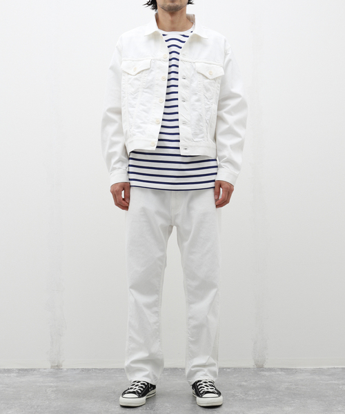 EDIFICE（エディフィス）の「BUREAU (ビューロー) WHITE 5PKT PANTS（デニムパンツ・メンズ・ホワイト・MEDIUM/LARGE）」の10枚目の写真