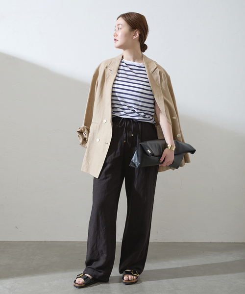 【驚きの値段】 セール】80/1GASSシアーノースリーブトップス（タンクトップ トップス