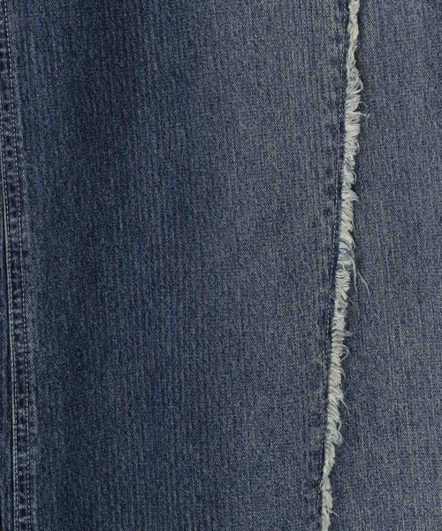 PAGEBOY(ページボーイ)の「ストライプデニムワイドパンツ(デニムパンツ・レディース・ブラック/ブルー・MEDIUM/SMALL)」の10枚目の写真