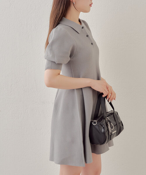 Chico（チコ）の「【完売カラー再販！/SALON by Chico】襟ニット