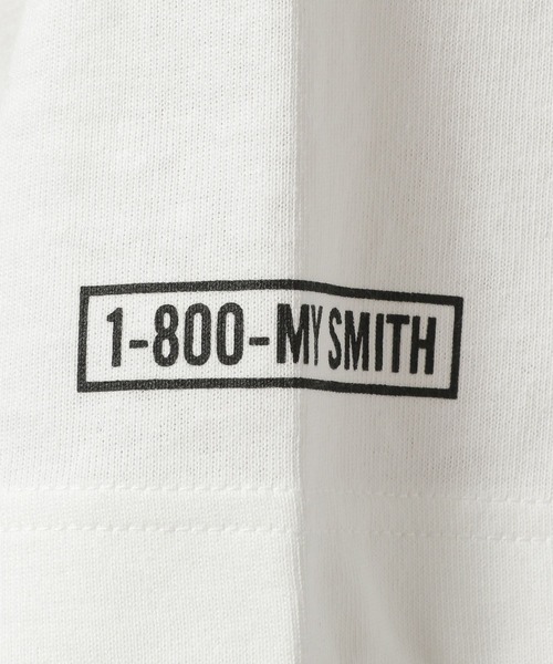 niko and...（ニコアンド）の「【OLD SMITH(オールドスミス)】Ｔシャツ（Tシャツ/カットソー・メンズ・ブラック/ホワイト・MEDIUM/LARGE）」の17枚目の写真