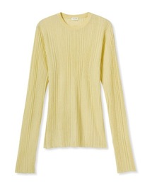 Mila Owen | ランダムリブシアーニット(ニット/セーター)