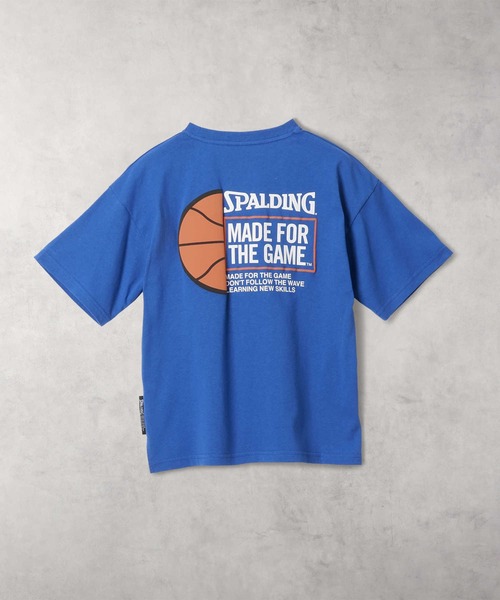 SPALDING】発泡プリント半袖T（Tシャツ/カットソー）｜Right-on