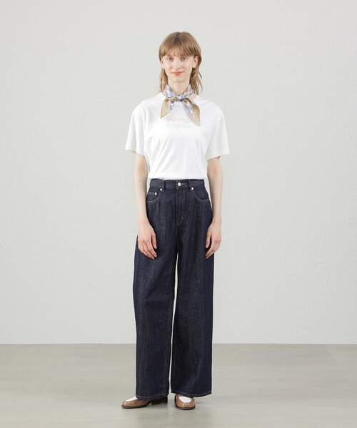 MACKINTOSH PHILOSOPHY（ﾏｯｷﾝﾄｯｼｭ ﾌｨﾛｿﾌｨｰ）の「ハウスチェックスカーフ 53×53（ストール/ショール・レディース・チャコールグレー/ベージュ/ダークネイビー・FREE）」の6枚目の写真