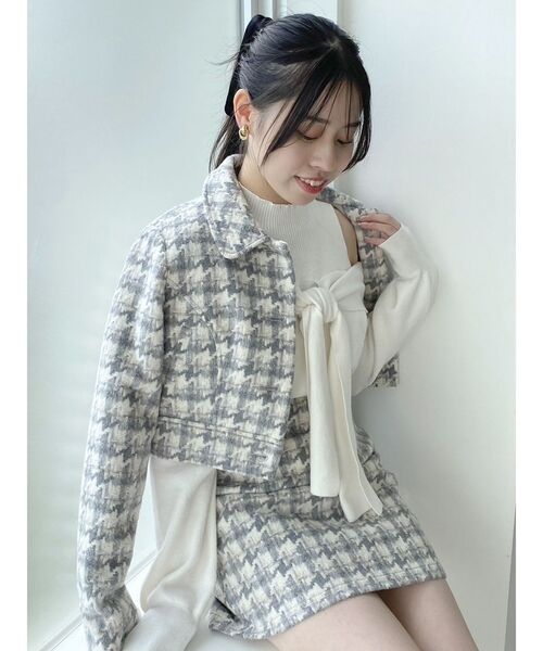 セール】【セットアップ対応】ショートタイトマテリアルジャケット