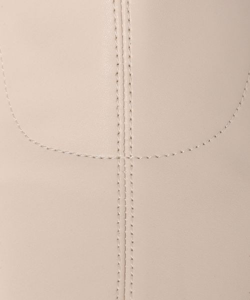 LOWRYS FARM(ローリーズファーム)の「ストレッチヒールブーツ 140507(ブーツ・レディース・アイボリー/ブラック/シルバー・MEDIUM/LARGE)」の12枚目の写真