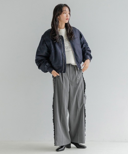 LOWRYS FARM(ローリーズファーム)の「ストレッチヒールブーツ 140507(ブーツ・レディース・アイボリー/ブラック/シルバー・MEDIUM/LARGE)」の18枚目の写真