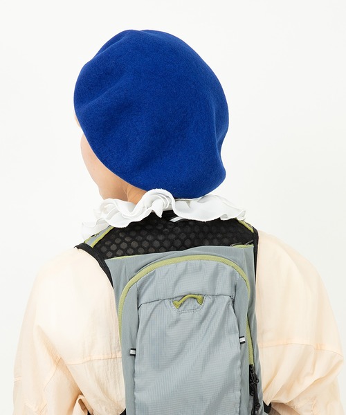 CA4LA（カシラ）の「DANNY（ハンチング/ベレー帽・レディース・チャコールグレー/ブラック/ホワイト/ブルー・ONESIZE）」の7枚目の写真