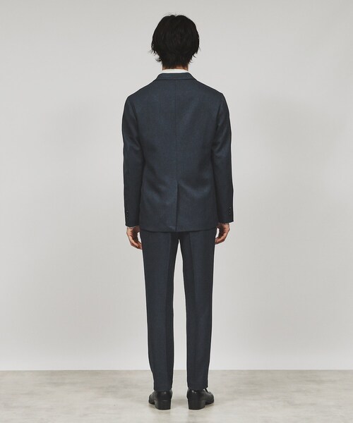 tk.TAKEO KIKUCHI（ティーケータケオキクチ）の「◆【上下2点セット】エステルサージセットアップ/ビジネス対応可（セットアップ・メンズ・チャコール/ブラック/ネイビー系5・01/02/03/04）」の13枚目の写真