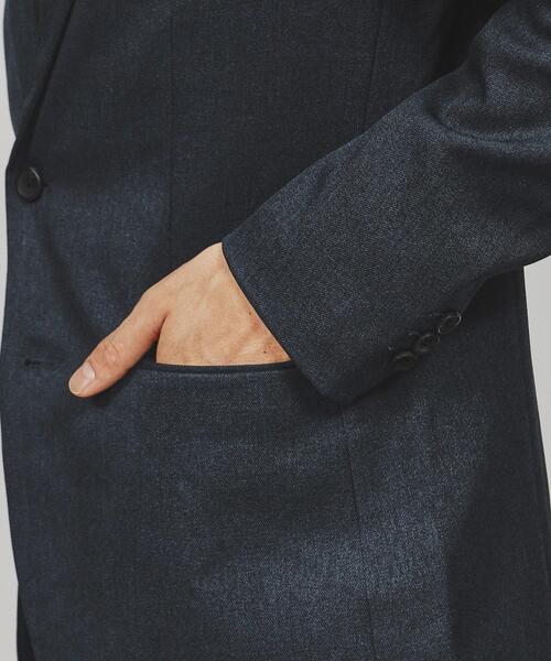 tk.TAKEO KIKUCHI（ティーケータケオキクチ）の「◆【上下2点セット】エステルサージセットアップ/ビジネス対応可（セットアップ・メンズ・チャコール/ブラック/ネイビー系5・01/02/03/04）」の16枚目の写真