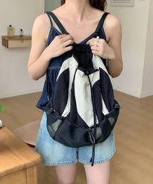 B.A.G. 巾着ショルダーバッグ