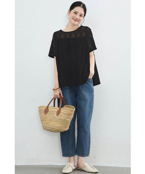 新品 女の子 夏服 半袖 まとめ売り ブラウス チュニック 120cm 10001843.jpg