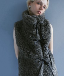 SORIN(\@)Synthetic Fur Lace-up Vest(̑AE^[)