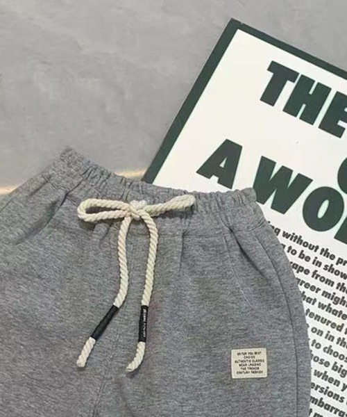 aimoha（アイモハ）の「【aimoha-KIDS-】スウェットパンツ（スウェットパンツ・キッズ・グレー/ブラック/チョコ/ブラウン/ダークグレー・90/100/110/120/130）」の7枚目の写真