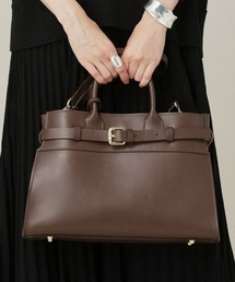 CHRISTIAN VILLA | Curensology(カレンソロジー)/【Christian Villa別注】BELTED LEATHER TOTEBAG(トートバッグ)