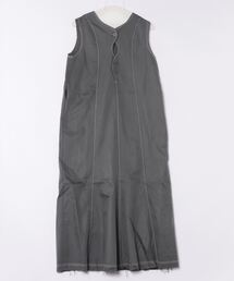 ANOGH（アノフ）の「BICOLOR STITCHFRONT  DESIGN DRESS（ワンピース）」