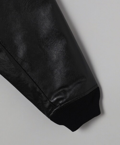 PENNEYS（ぺニーズ）の「【そうコレ！】Penneys（ぺニーズ）別注レザーライクブルゾン（ブルゾン・メンズ・ブラック・M/L/XL）」の17枚目の写真