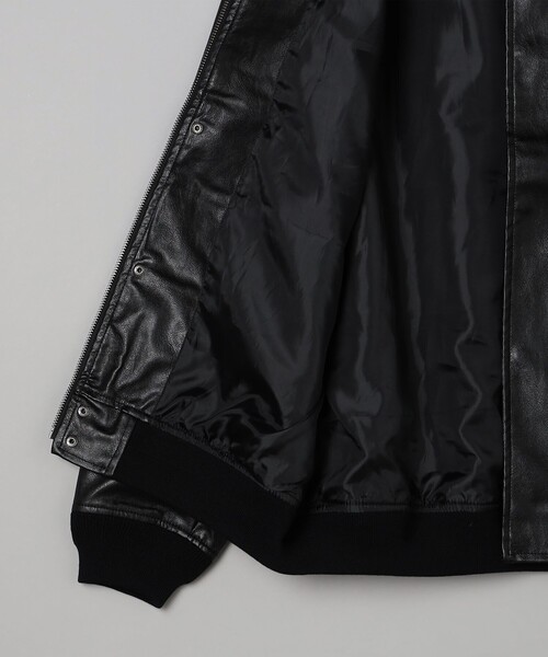 PENNEYS（ぺニーズ）の「【そうコレ！】Penneys（ぺニーズ）別注レザーライクブルゾン（ブルゾン・メンズ・ブラック・M/L/XL）」の21枚目の写真