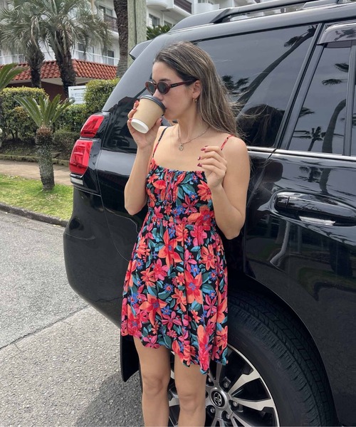 ROXY(ロキシー)の「LA VIDA MINI/ロキシー総柄ワンピース(ワンピース・レディース・ホワイト/ブラック・SMALL/X-SMALL/MEDIUM)」の20枚目の写真