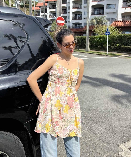 ROXY(ロキシー)の「LA VIDA MINI/ロキシー総柄ワンピース(ワンピース・レディース・ホワイト/ブラック・SMALL/X-SMALL/MEDIUM)」の12枚目の写真