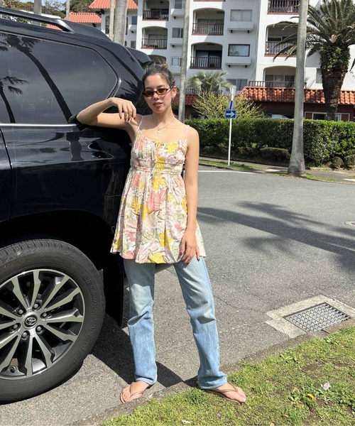 ROXY(ロキシー)の「LA VIDA MINI/ロキシー総柄ワンピース(ワンピース・レディース・ホワイト/ブラック・SMALL/X-SMALL/MEDIUM)」の10枚目の写真