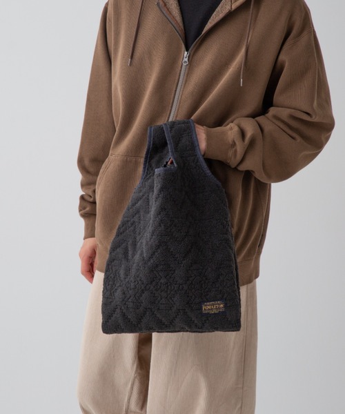 フリースQTショッパー(リバーシブル）（エコバッグ/サブバッグ）｜PENDLETON（ペンドルトン）