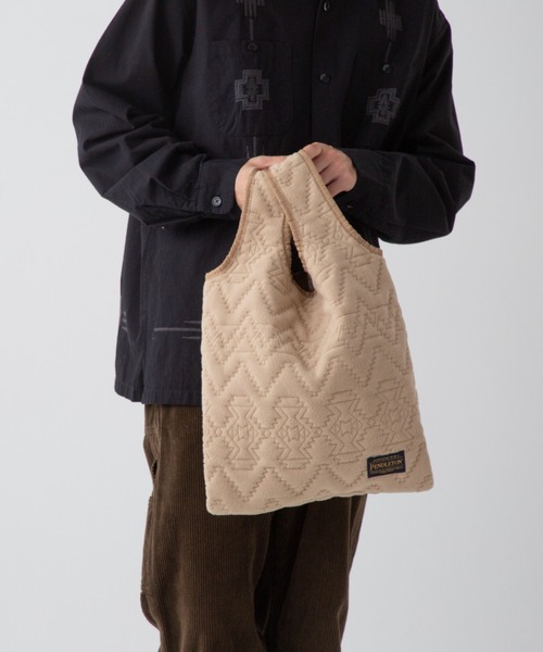 フリースQTショッパー(リバーシブル）（エコバッグ/サブバッグ）｜PENDLETON（ペンドルトン）