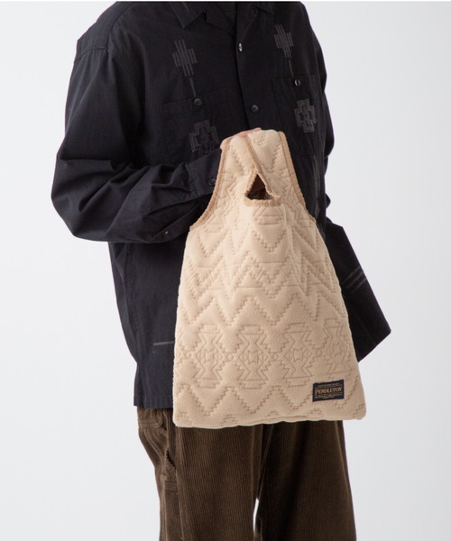 フリースQTショッパー(リバーシブル）（エコバッグ/サブバッグ）｜PENDLETON（ペンドルトン）