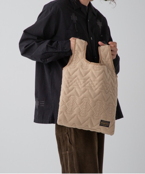 フリースQTショッパー(リバーシブル）（エコバッグ/サブバッグ）｜PENDLETON（ペンドルトン）