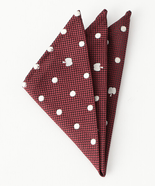 COMME CA ISM(コムサイズム)の「リンゴドット 蝶タイ・スカーフセット(蝶ネクタイ・キッズ・ネイビー/ボルドー/グリーン・FREE)」の7枚目の写真