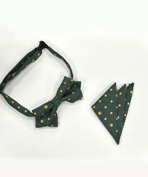 COMME CA ISM(コムサイズム)の「リンゴドット 蝶タイ・スカーフセット(蝶ネクタイ・キッズ・ネイビー/ボルドー/グリーン・FREE)」の14枚目の写真