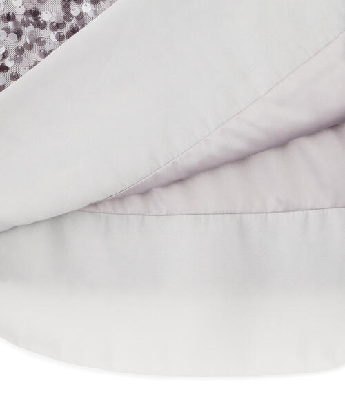 N.（N. Natural Beauty Basic）（エヌエヌナチュラルビューティーベーシック）の「◆スパンコールミディスカート（スカート・レディース・オフホワイト/グレー・MEDIUM）」の13枚目の写真