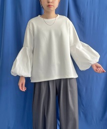 エンフォルド コクーンスリーブ変形プルオーバー バルーンスリーブ