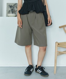 AULAREE/オーラリー ハーフパンツ スラックス ブラウン AURALEE(オーラリー) 25SSLIGHT WOOL MAX GABARDINEスラックス