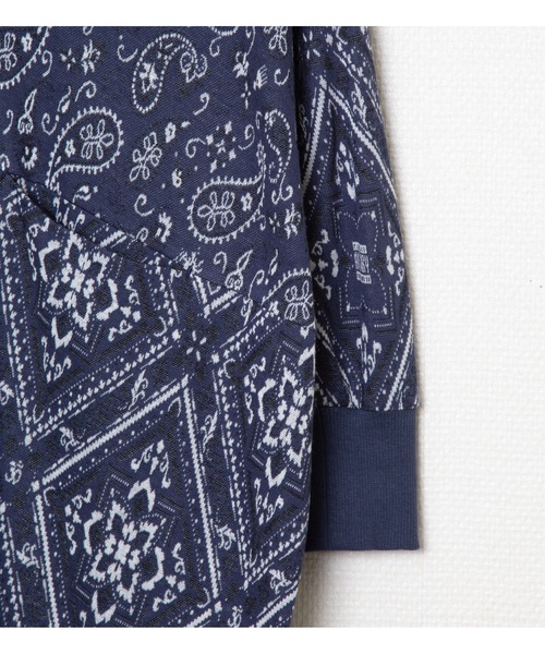 STOF（ストフ）の「Bandana JQ Cardigan（カーディガン/ボレロ・メンズ・ネイビー/ベージュ・M/S）」の16枚目の写真