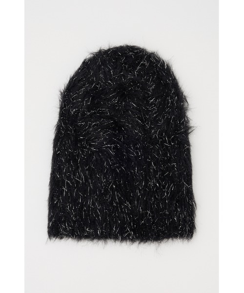 RODEO CROWNS WIDE BOWL（ロデオクラウンズワイドボウル）の「ラメニットワッチ（ニットキャップ/ビーニー・レディース・ライトグレー/ブラック/ブルー・FREE）」の4枚目の写真