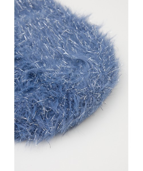 RODEO CROWNS WIDE BOWL（ロデオクラウンズワイドボウル）の「ラメニットワッチ（ニットキャップ/ビーニー・レディース・ライトグレー/ブラック/ブルー・FREE）」の13枚目の写真