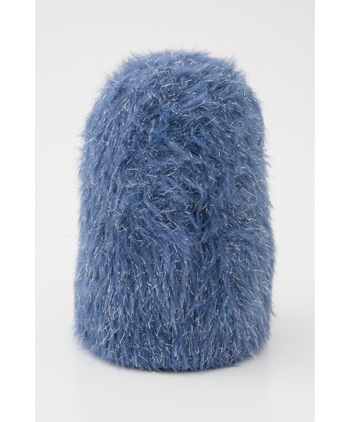 RODEO CROWNS WIDE BOWL（ロデオクラウンズワイドボウル）の「ラメニットワッチ（ニットキャップ/ビーニー・レディース・ライトグレー/ブラック/ブルー・FREE）」の15枚目の写真