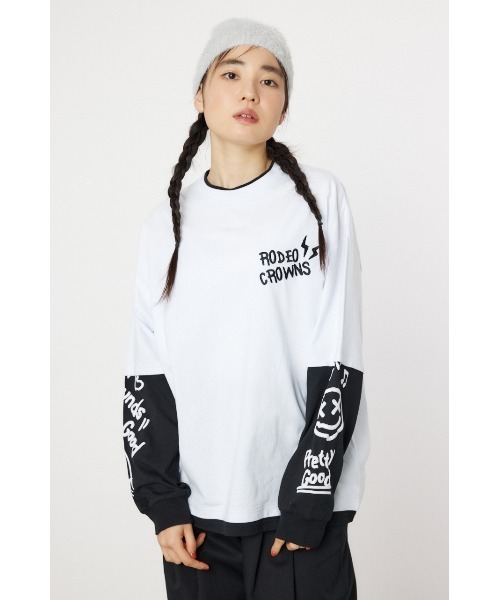 RODEO CROWNS WIDE BOWL（ロデオクラウンズワイドボウル）の「ラメニットワッチ（ニットキャップ/ビーニー・レディース・ライトグレー/ブラック/ブルー・FREE）」の22枚目の写真