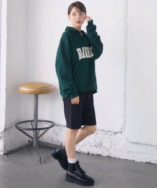 RETRO GIRL（レトロガール）の「スキッパートレーナー（スウェット・レディース・チャコールグレー/グリーン/ホワイト系その他・FREE）」の16枚目の写真